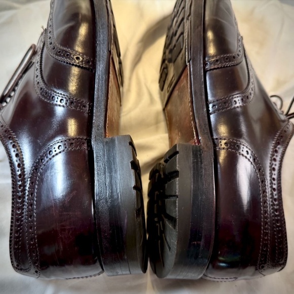 RARE-Alden Wing Tip Bal Oxford - Color 8 - Commando Soles - Size 13 - Picture 10 of 16